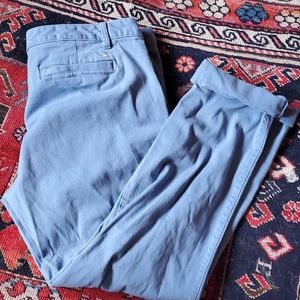 Baby Blue Eddie Bauer Boyfriend Chinos
